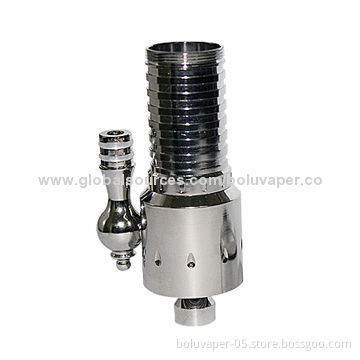 Novel item electronic smoking vapor cigarette with 4.5ml liquid capacity, saxophone button design